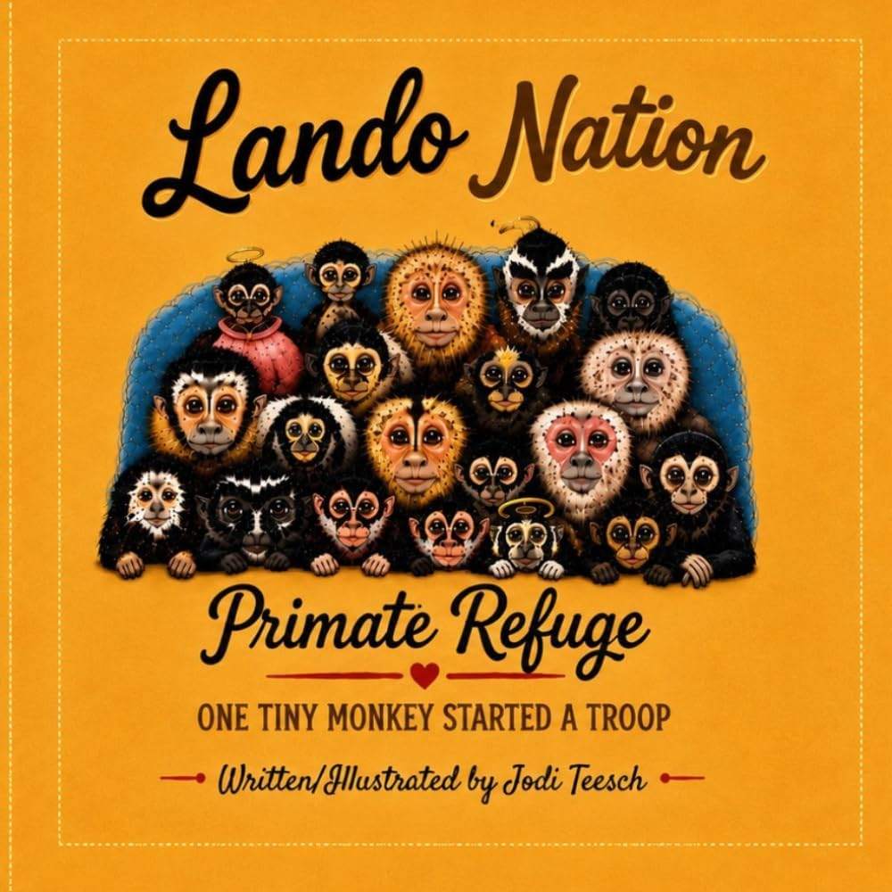 Lando Nation Primate Refuge: How One Little Monkey Built a Troop by Jodi Teesch | barcode:9798198943162 | source:'9798198943162.jpg