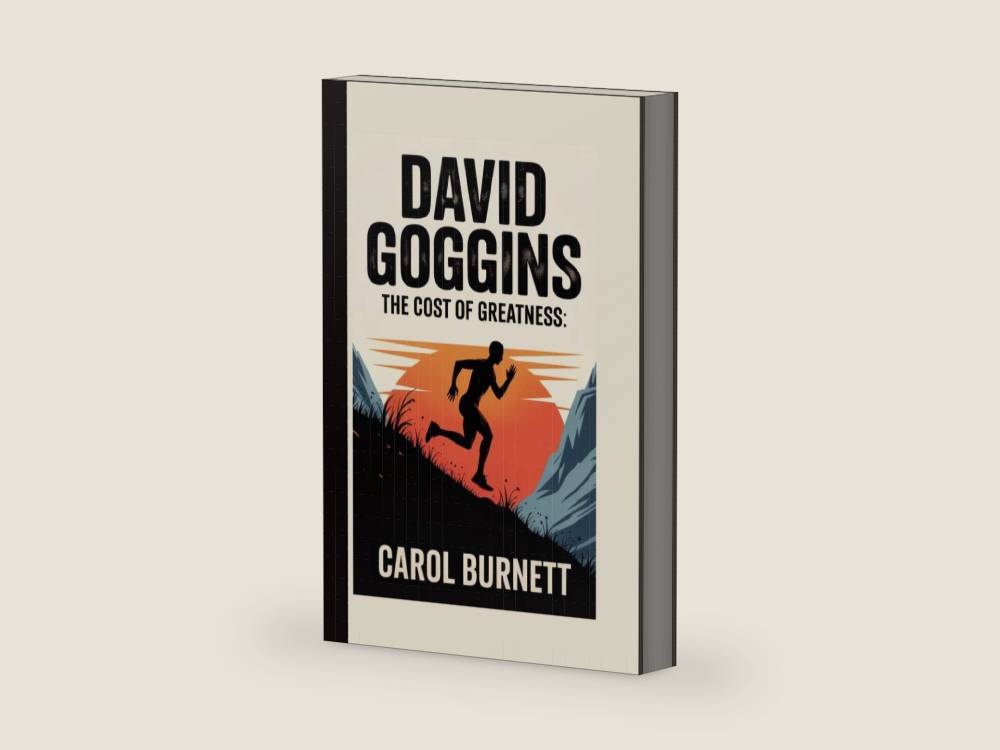 DAVID GOGGINS: The Cost of Greatness: by Carol Burnett | barcode:9798199039529 | source:'9798199039529-right-three-quarter.jpg