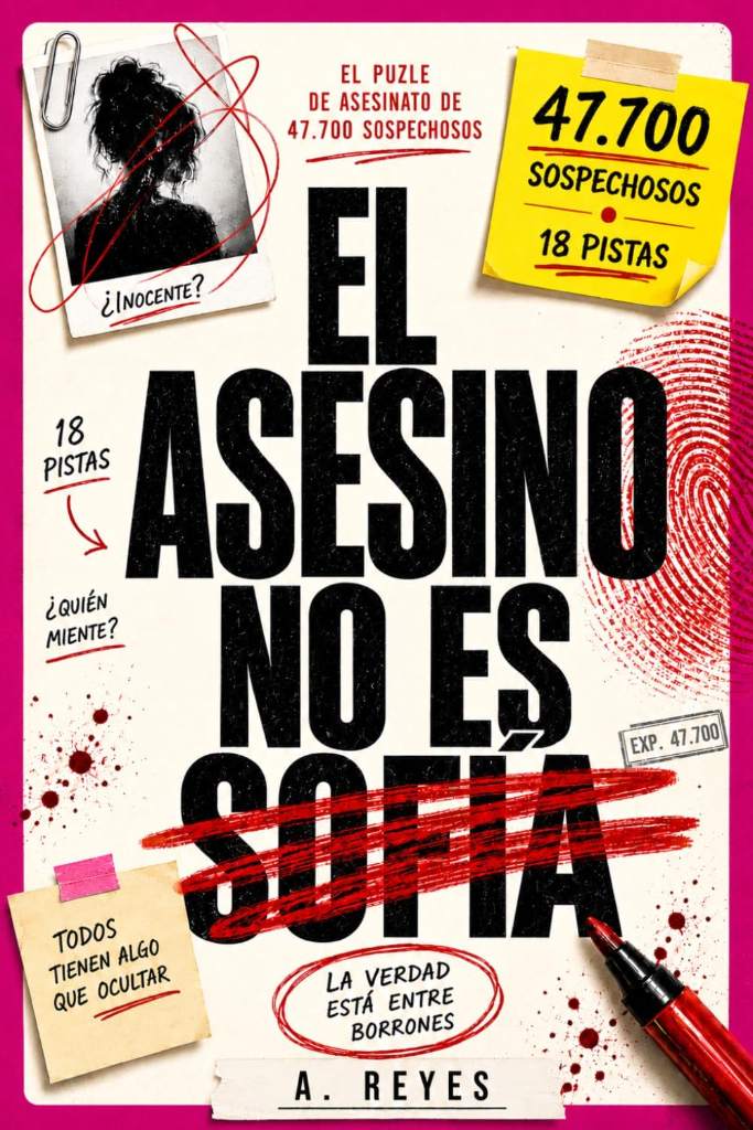 El Asesino no es Sofía: El Enigma de los 47.700 Sospechosos (Spanish Edition) by A. Reyes | barcode:9798199088701 | source:'9798199088701.jpg