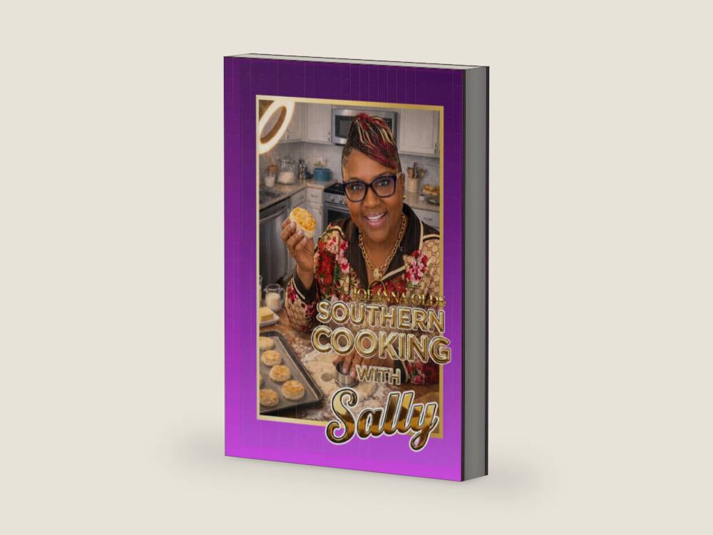 SOUTHERN COOKING WITH SALLY by JOEANNA OLDS | barcode:9798199784894 | source:'9798199784894-right-three-quarter.jpg