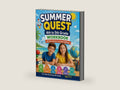 Summer Quest 4th to 5th Grade Workbook: 60-Day Summer Learning Challenge | Math, Reading, STEM, Critical Thinking, Grammar & Vocabulary for Kids ... (Summer Quest Daily Bridge Adventure Series) by Adventure Learning Press | barcode:9798199877558 | source:'9798199877558-right-three-quarter.jpg