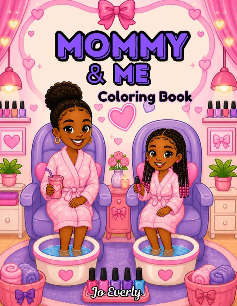 Mommy and Me Coloring Book: Enjoyable Art Activity by Jo Everly | barcode:9798199925488 | source:'9798199925488.jpg