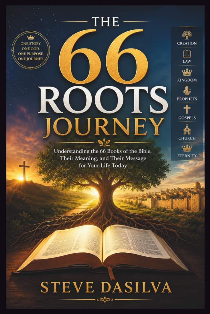 THE 66 ROOTS JOURNEY: Understanding the 66 Books of the Bible, Their Meaning, and Their Message for Your Life Today by STEVE DASILVA | barcode:9798199930161 | source:'9798199930161.jpg