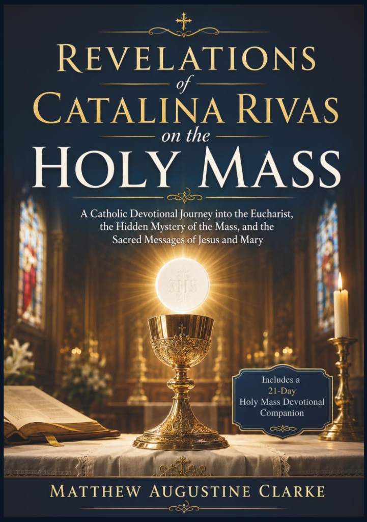 Revelations of Catalina Rivas on the Holy Mass: A Catholic Devotional Journey into the Eucharist, the Hidden Mystery of the Mass, and the Sacred Messages of Jesus and Mary by Matthew Augustine Clarke | barcode:9798199978781 | source:'9798199978781.jpg