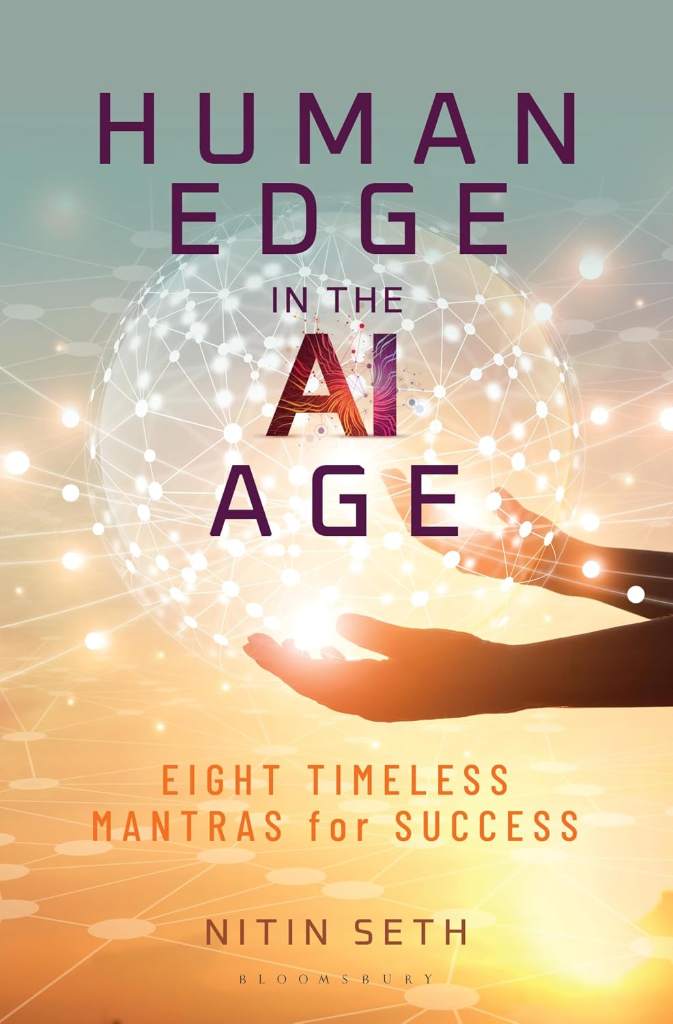 Human Edge in the AI Age: Eight Timeless Mantras For Success by Nitin Seth | barcode:9798216391746 | source:'9798216391746.jpg