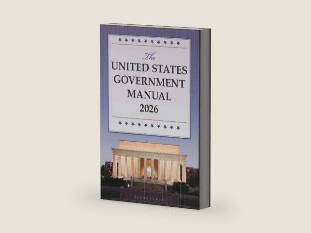 The United States Government Manual 2026 by National Archives and Records Administration | barcode:9798216441113 | source:'9798216441113-right-three-quarter.jpg