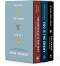 The Way, the Enemy, and the Key: A Boxed Set of The Obstacle is the Way, Ego is the Enemy & Stillness is the Key by Ryan Holiday | barcode:9798217044214 | source:'9798217044214.jpg