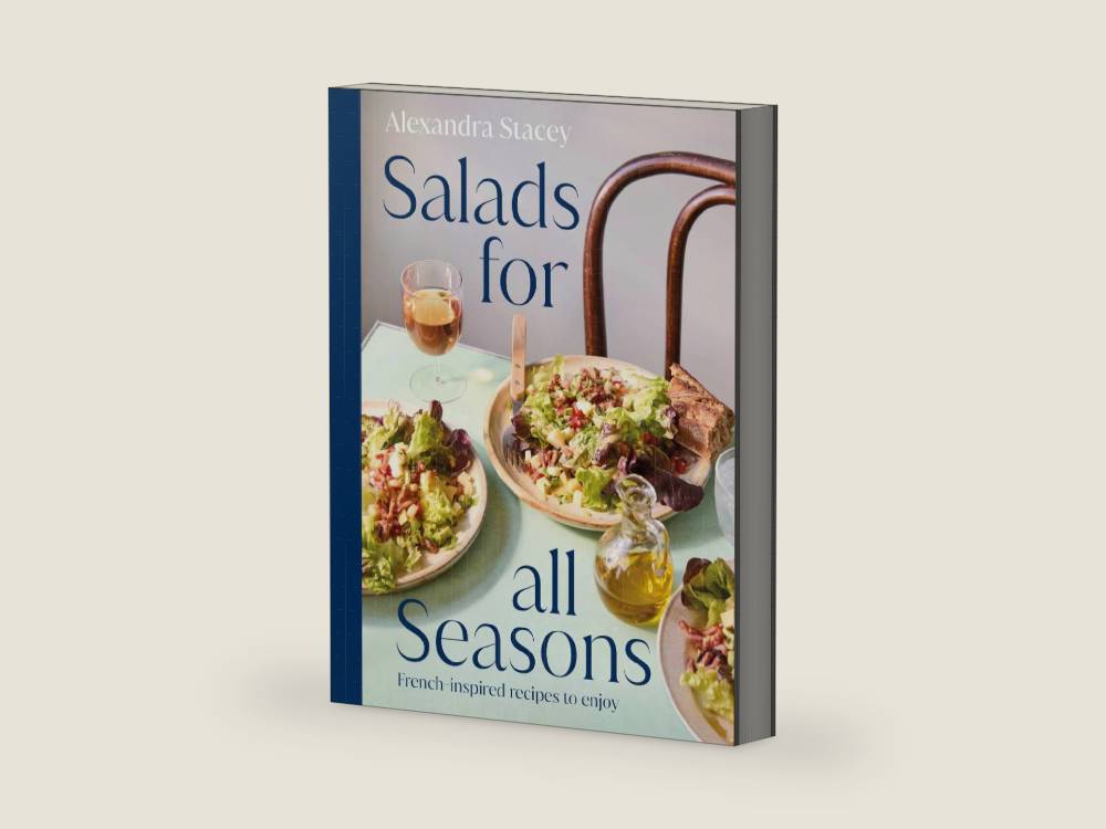 Salads for all Seasons: French-inspired recipes to enjoy by Alexandra Stacey | barcode:9798217133772 | source:'9798217133772-right-three-quarter.jpg