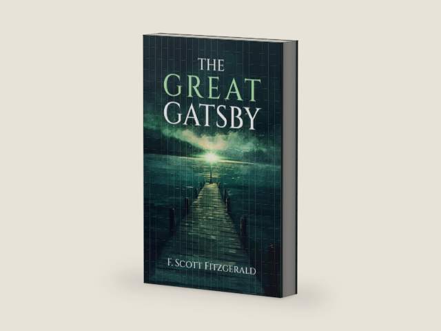 The Great Gatsby (Annotated Literary Criticism Edition) by F. Scott Fitzgerald | barcode:9798218402624 | source:'9798218402624-right-three-quarter.jpg