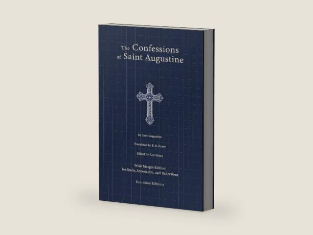 The Confessions of Saint Augustine: Wide Margin Edition for Study, Annotation, and Reflections by Saint Augustine | barcode:9798241316486 | source:'9798241316486-right-three-quarter.jpg