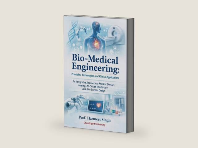 Bio-Medical Engineering: Principles, Technologies, and Clinical Applications: An Integrated Approach to Medical Devices, Imaging, AI-Driven Healthcare, and Bio-Systems Design by Prof Harmeet Singh Chandigarh University | barcode:9798242139602 | source:'9798242139602-right-three-quarter.jpg