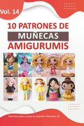 Libro de amigurumis: Libros de amigurumis para tejer de muñecas en español con 10 patrones únicos Paso a Paso (Libros de Patrones Amigurumis en español) (Spanish Edition) by Creamox Editorial | barcode:9798243213745 | source:'9798243213745.jpg