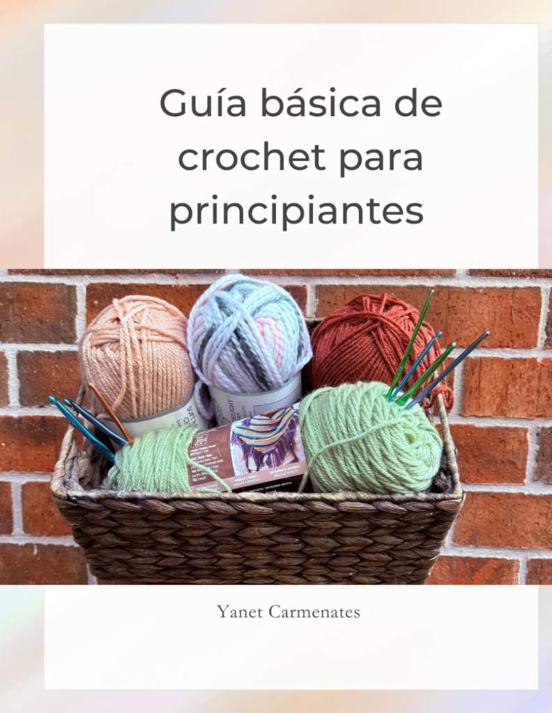 Guía básica de crochet para principiantes (Spanish Edition) by Yanet Carmenates | barcode:9798243589932 | source:'9798243589932.jpg