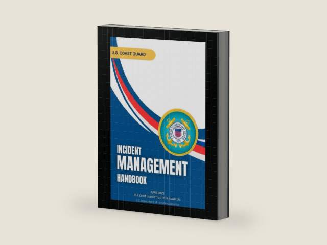 Incident Management Handbook: June 2025 U.S. Coast Guard by U.S. Department of Homeland Security | barcode:9798244097665 | source:'9798244097665-right-three-quarter.jpg