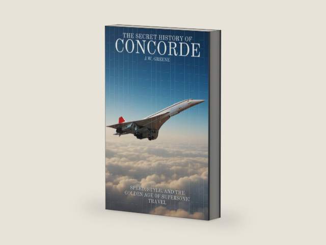 The Secret History of Concorde by J.W. Greene | barcode:9798244306972 | source:'9798244306972-right-three-quarter.jpg