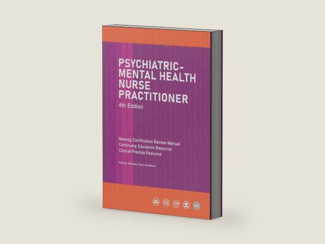 New India Publications Psychiatric-Mental Health Nurse Practitioner Review and Resource Manual, 4th Edition Paperback 2026 by Delilah Smith | barcode:9798244473605 | source:'9798244473605-right-three-quarter.jpg