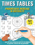 Times Tables: Math Workbook with Fun Times Tables Exercises for Children Ages 6–9 Multiplication Practice for School, Summer Vacation & Homeschooling ... by Playing: Math for Kids) (Spanish Edition) by Ludika Editorial | barcode:9798245312293 | source:'9798245312293.jpg