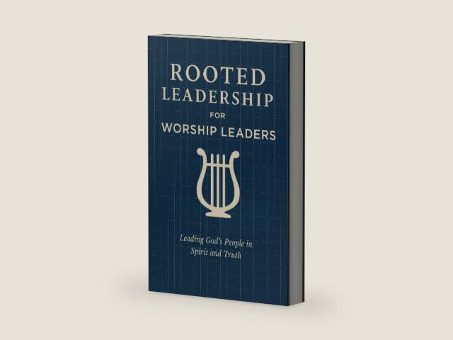 Rooted Leadership for Worship Leaders: A Biblical Guide to Leading God’s People in Spirit and Truth: Lead with humility. Worship with integrity. Glorify Christ in all you do. by Evan M Rose | barcode:9798247004202 | source:'9798247004202-right-three-quarter.jpg