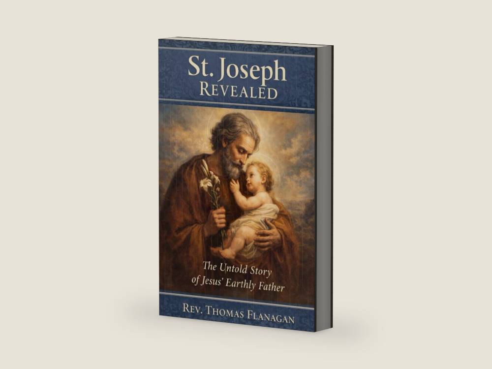 St. Joseph Revealed: The Untold Story of Jesus' Earthly Father by Rev Thomas Flanagan | barcode:9798247186038 | source:'9798247186038-right-three-quarter.jpg