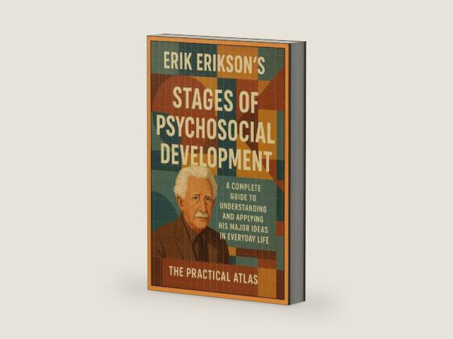 Erik Erikson's Stages of Psychosocial Development: A Complete Guide to Understanding and Applying His Major Ideas in Everyday Life (Half Hour Help Educational and Developmental Psychology Series) by The Practical Atlas | barcode:9798247337898 | source:'9798247337898-right-three-quarter.jpg