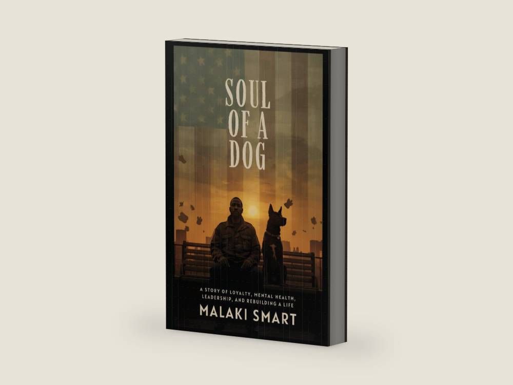 Soul of a Dog: A Story of Loyalty, Mental Health, Leadership, and Rebuilding a Life by Malaki Kamil Smart | barcode:9798248054022 | source:'9798248054022-right-three-quarter.jpg