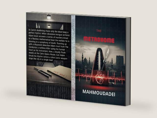 The Metronome: The Silent Patient (The Cairo Archive, Book 1) by MAHMOUD ADEL | barcode:9798248954520 | source:'9798248954520-right-three-quarter.jpg