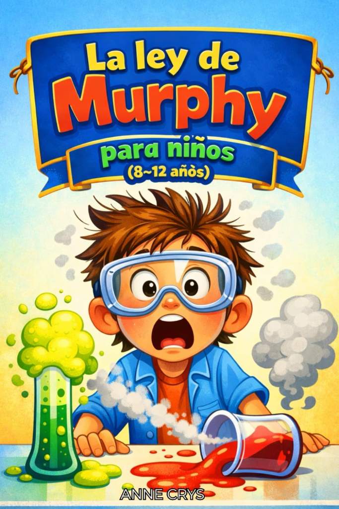 La ley de Murphy para niños 8 a 12 años: Cómo aprender de los errores, manejar la frustración y desarrollar resiliencia de forma divertida (Spanish Edition) by Anne Crys | barcode:9798250000925 | source:'9798250000925.jpg