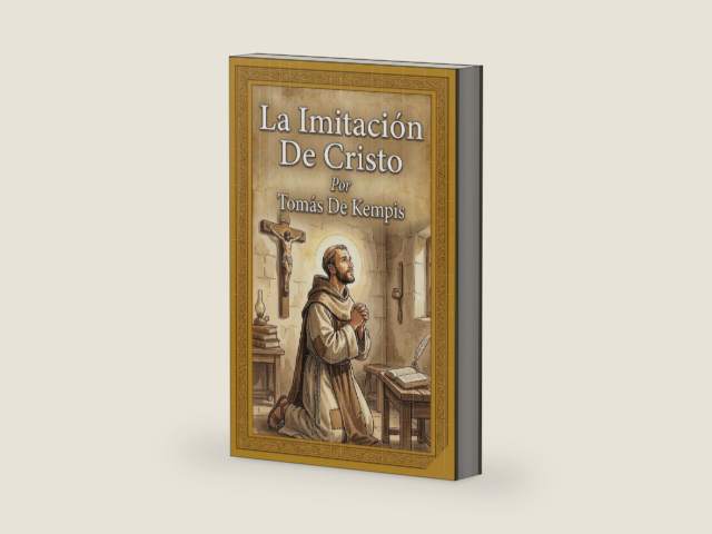 La Imitación De Cristo: Traducción íntegra y renovada desde el latín original: Una guía mística de paz interior y sabiduría para la vida moderna. (Spanish Edition) by Tomás de Kempis | barcode:9798252119229 | source:'9798252119229-right-three-quarter.jpg