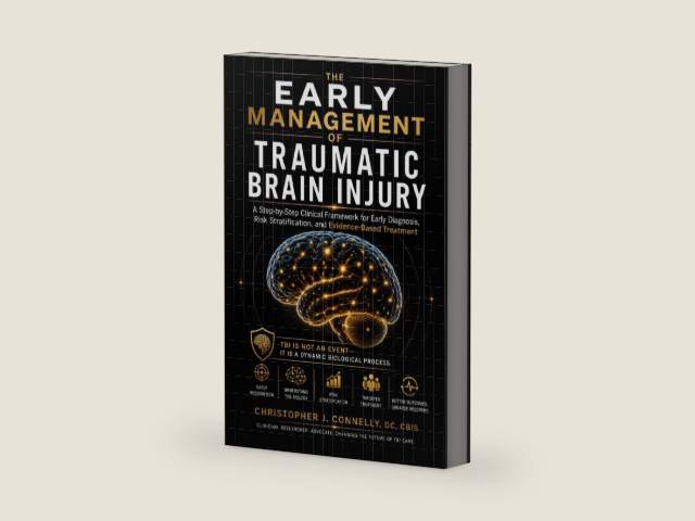 Early Concussion Management: A Practical Guide to the Diagnosis and Early Management of Traumatic Brain Injury by Chris Connelly | barcode:9798252395180 | source:'9798252395180-right-three-quarter.jpg