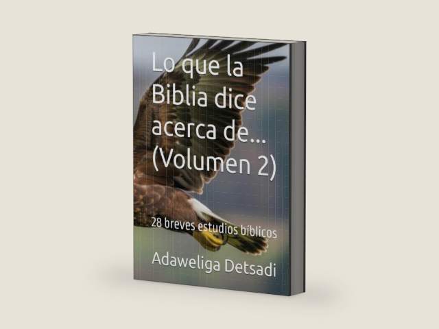 Lo que la Biblia dice acerca de... (Volumen 2): 28 breves estudios bíblicos (Spanish Edition) by Adaweliga Detsadi | barcode:9798254467823 | source:'9798254467823-right-three-quarter.jpg