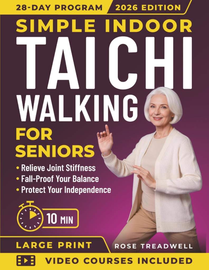 Simple Indoor Tai Chi Walking for Seniors: A 10-Minute Daily Plan for Beginners Over 50 to Improve Balance, Regain Mobility, Eliminate Joint Stiffness, and Weight Loss by Rose Treadwell | barcode:9798255869138 | source:'9798255869138.jpg