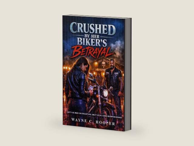 Crushed by Her Biker's Betrayal: Gritty MC Biker Cheating Betrayal Angsty Second Chance Redemption Romance by Wayne C. Hooper | barcode:9798256110048 | source:'9798256110048-right-three-quarter.jpg