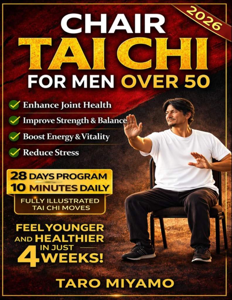 Chair Tai Chi for Men Over 50: Gentle Seated Exercises to Improve Balance, Reduce Pain, Boost Mobility, and Prevent Falls in Just 10 Minutes a Day by Taro Miyamo | barcode:9798257889967 | source:'9798257889967.jpg