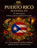 PUERTO RICO MANDALAS 50 Mandalas: Cultura, Espíritu y Belleza del Caribe H2- Deep Hybrid Cultural Mandala (Balanced Flow, Relaxed Focus)™ (Sapientia Gal Series) (Spanish Edition) by Jesus Benjamin Santa Rodriguez | barcode:9798258789358 | source:'9798258789358.jpg
