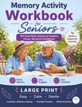 Memory Activity Workbook for Seniors: 100 Easy Brain Games to Improve Memory, Boost Focus & Support Cognitive Health | Large Print Puzzles for Dementia & Alzheimer’s Care (The Not Done Yet Series) by Ellen Good | barcode:9798258903068 | source:'9798258903068.jpg