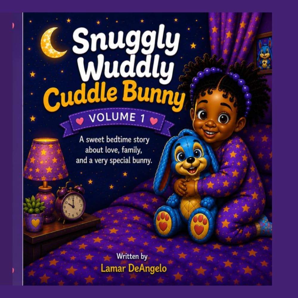 Snuggly Wuddly Cuddle Bunny: Volume 1: A Sweet Bedtime Story About Love, Family, and a Very Special Bunny by Lamar DeAngelo | barcode:9798259190658 | source:'9798259190658.jpg