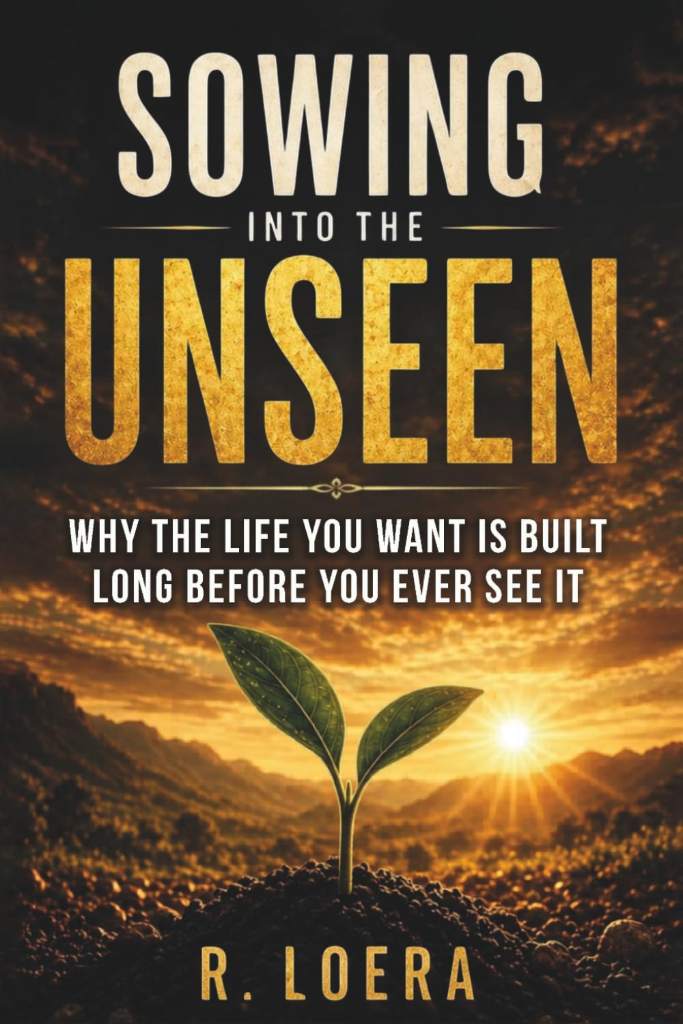 Sowing Into The Unseen: Why the Life You Want Is Built Long Before You Ever See It by R. Loera | barcode:9798259471658 | source:'9798259471658.jpg