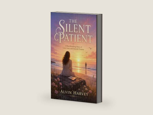 The Silent Patient: A Heartbreaking Story of Love, Loss, and Second Chances by Alvin Harvey | barcode:9798259611382 | source:'9798259611382-right-three-quarter.jpg