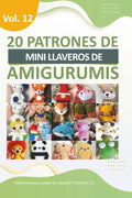 Amigurimis mini llaveros: 20 patrones de mini amigurumis en español: Llaveros de Crochet variados (Libros de Patrones Amigurumis en español) (Spanish Edition) by Creamox Editorial | barcode:9798262971862 | source:'9798262971862.jpg