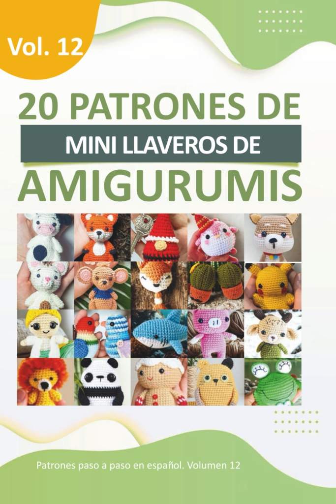 Amigurimis mini llaveros: 20 patrones de mini amigurumis en español: Llaveros de Crochet variados (Libros de Patrones Amigurumis en español) (Spanish Edition) by Creamox Editorial | barcode:9798262971862 | source:'9798262971862.jpg