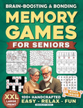 Memory Games for Seniors: Brain Boosting & Bonding Adult Activity Books, Science-Based Large Print Puzzles with Word Search, Crossword and More to ... Dementia (Gifts for Elderly Men & Women) by BrainJoy Books | barcode:9798264851667 | source:'9798264851667.jpg