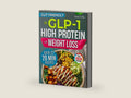The GLP-1 High Protein Cookbook for Weight Loss: 101 Gut-Friendly Recipes & a 30-Day Meal Plan to Stop Side Effects, Protect Muscle, & Keep the Weight Off (High Protein Made Easy) by Sarah Collins | barcode:9798266868991 | source:'9798266868991-right-three-quarter.jpg