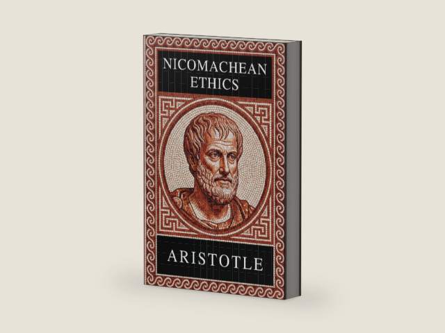 Philosophy of Aristotle - NICOMACHEAN ETHICS: Complete Edition with Focus Notes, Concept Maps and Illustrations by Aristotle Aristotle | barcode:9798267800266 | source:'9798267800266-right-three-quarter.jpg