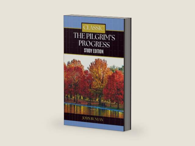 The Pilgrim’s Progress: Study Edition with Preface, Prologue, Epilogue, and Study Guide by John Bunyan | barcode:9798267817684 | source:'9798267817684-right-three-quarter.jpg