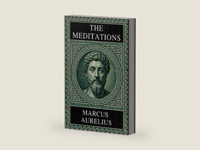 Philosophy of Marcus Aurelius - MEDITATIONS: Complete Edition with Focus Notes, Concept Maps, and Illustrations - A Guide to Stoic Classic by Marcus Aurelius | barcode:9798268231113 | source:'9798268231113-right-three-quarter.jpg