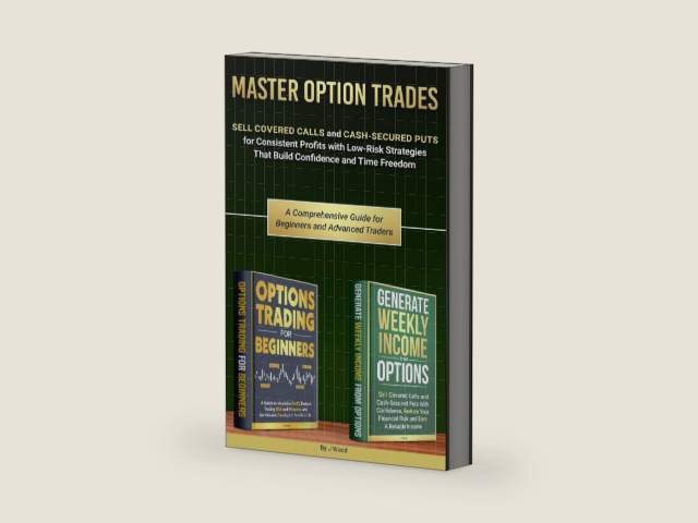 Master Option Trades: Sell Covered Calls and Cash-Secured Puts for Consistent Profits with Low-Risk Strategies That Build Confidence and Time Freedom by J Wood | barcode:9798270560676 | source:'9798270560676-right-three-quarter.jpg