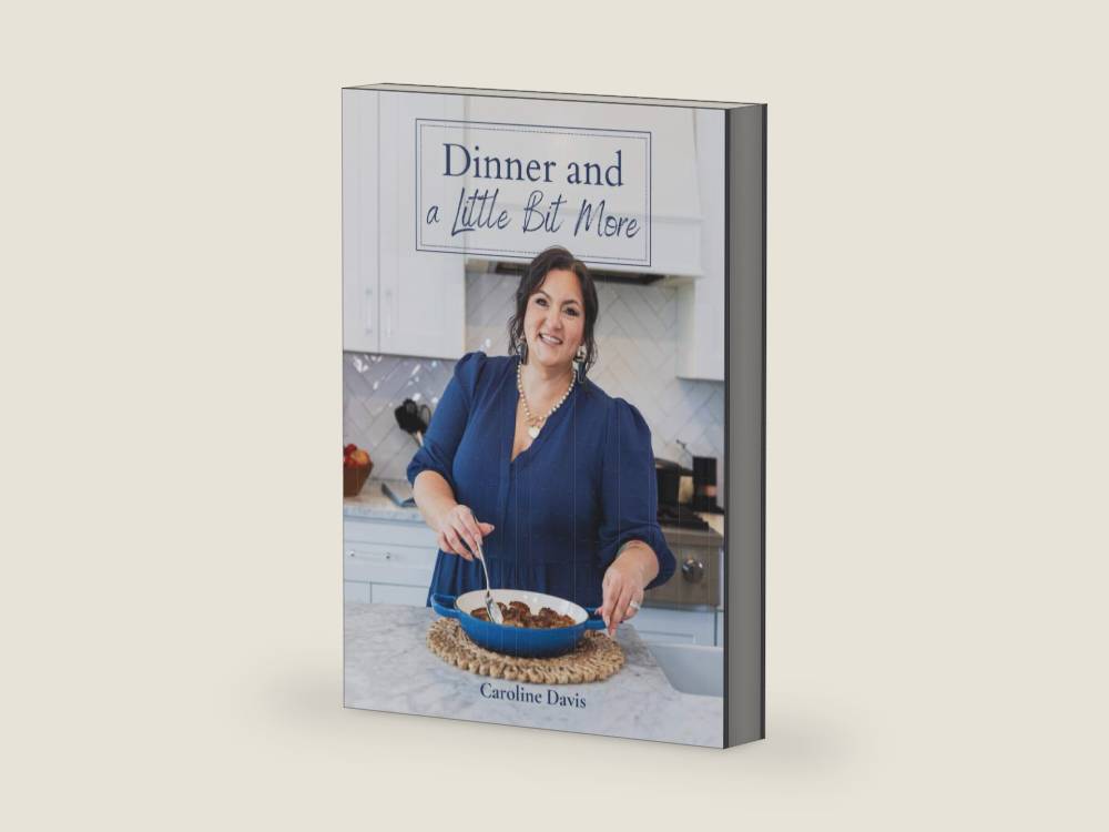 Dinner and a Little Bit More by Caroline Davis | barcode:9798270848392 | source:'9798270848392-right-three-quarter.jpg