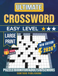 Easy Crossword Puzzle Books For Seniors and Adults - Extra Large Print: Fun and Engaging Brain Exercises To Keep Your Mind Sharp and Healthy, Perfect Gift for Cross Word Lover by Sontodo Publishing | barcode:9798270887780 | source:'9798270887780.jpg