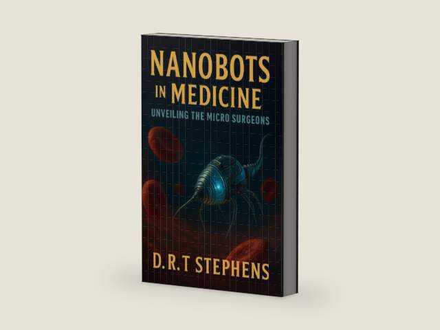 Nanobots in Medicine: Unveiling the Micro Surgeons by D.R. T STEPHENS | barcode:9798271013904 | source:'9798271013904-right-three-quarter.jpg