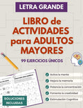 Libro de Actividades para Adultos Mayores: Juegos de memoria, ejercicios mentales y pasatiempos para personas mayores en español — letra grande y estimulación cognitiva by Brain Power Publishing | barcode:9798273946286 | source:'9798273946286.jpg
